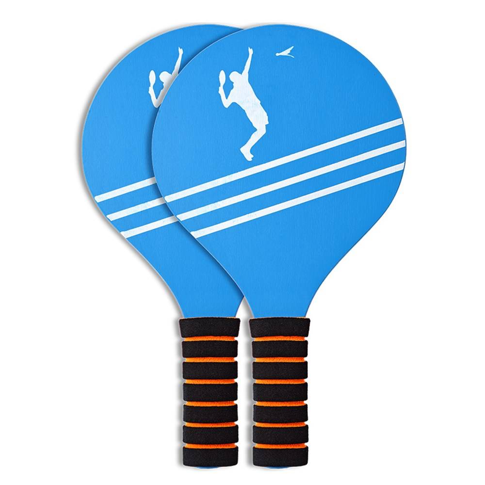 Ban Badminton racket suit solid wooden sister -in -law ball racket children's high -end cricket indoor board table tennis badmint