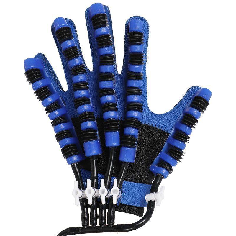 Hand -finger rehabilitation training equipment Five -finger hand function exercise flexion and hemiplegia stroke electric robot gloves