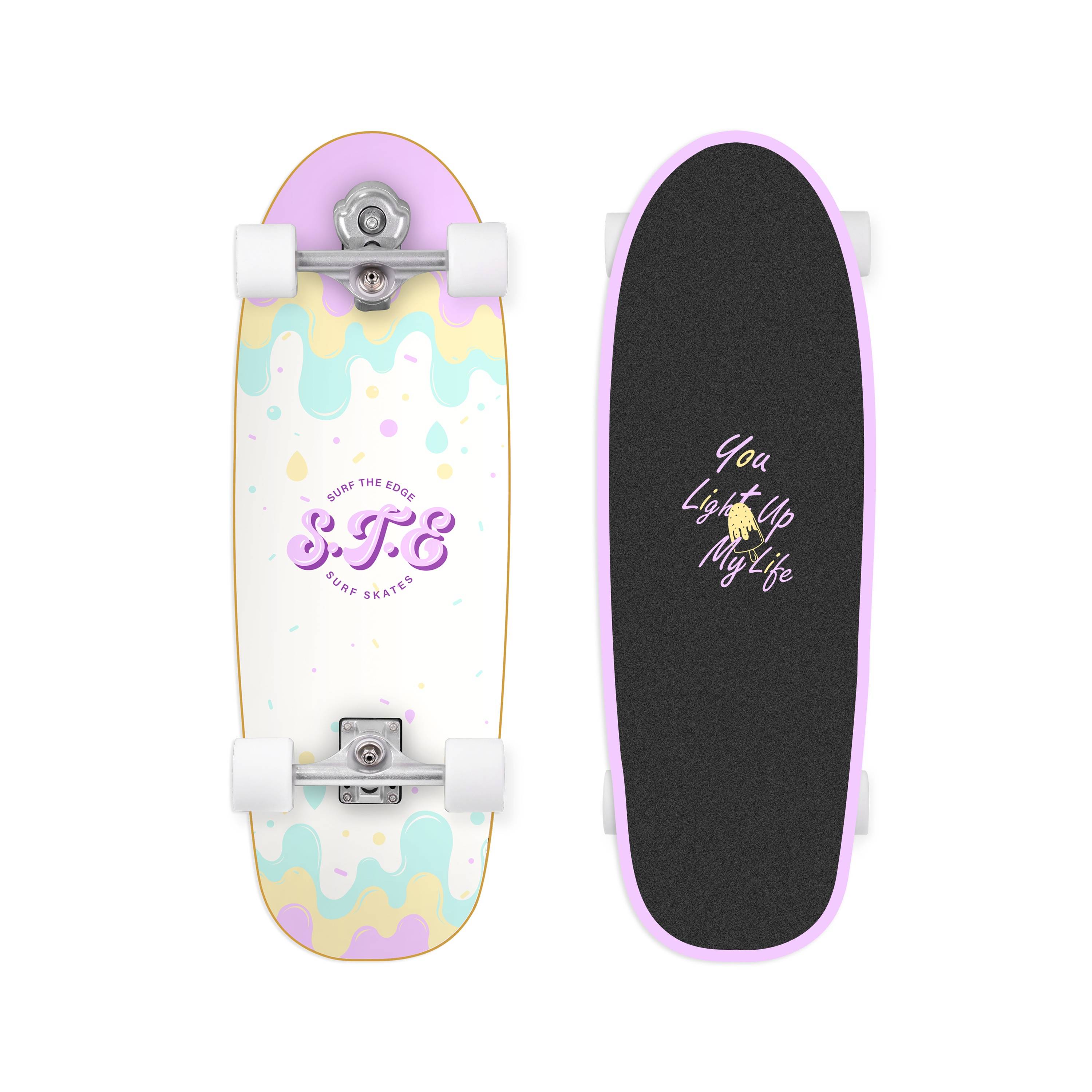 STE land surfboard original design professional skateboard novice men and women skiing swipe street S6 spring plus maple