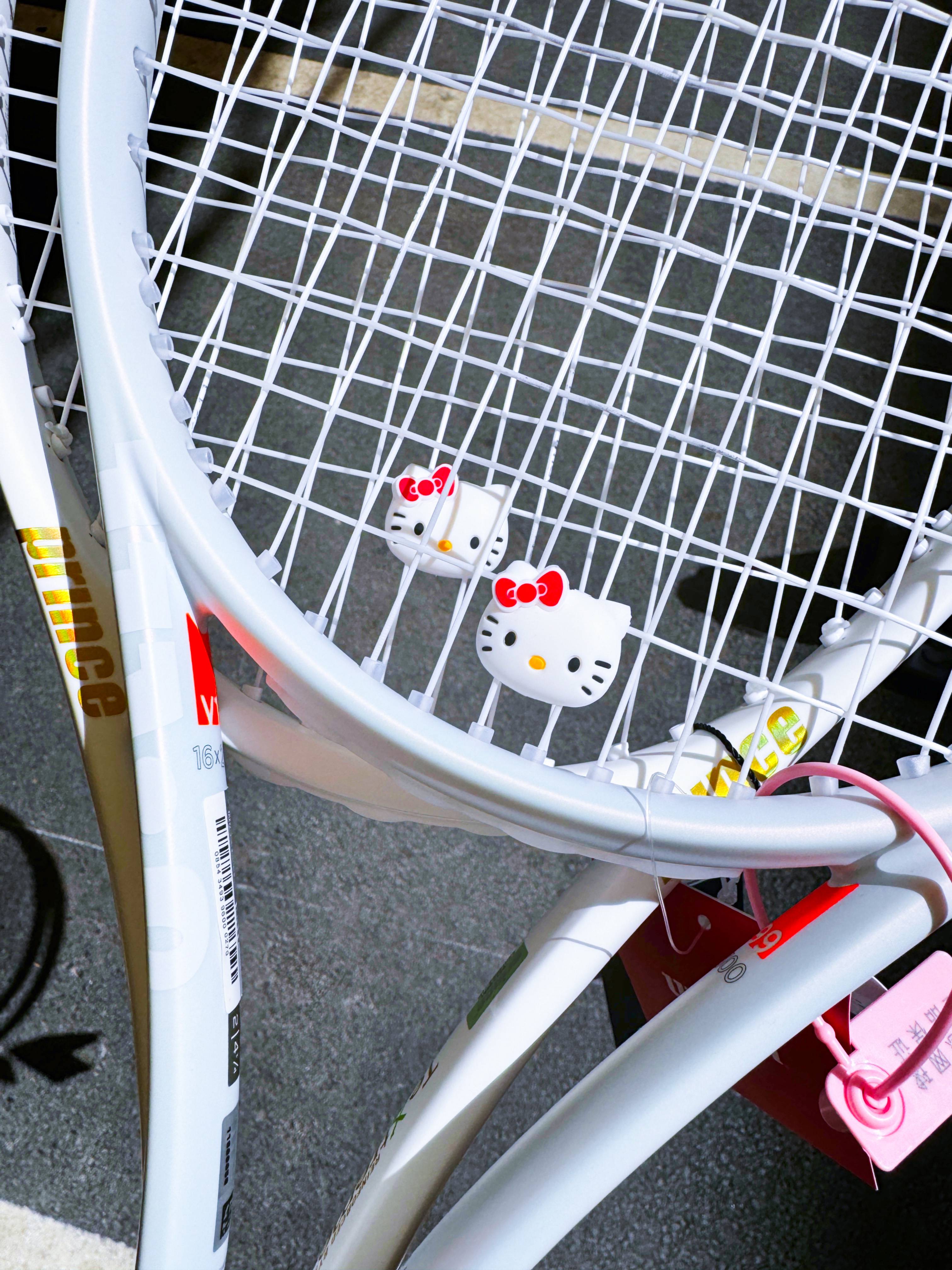 Tennis shock absorber hellokitty shock absorber silicone durable tennis shock -resistant particle tennis accessories shock knot