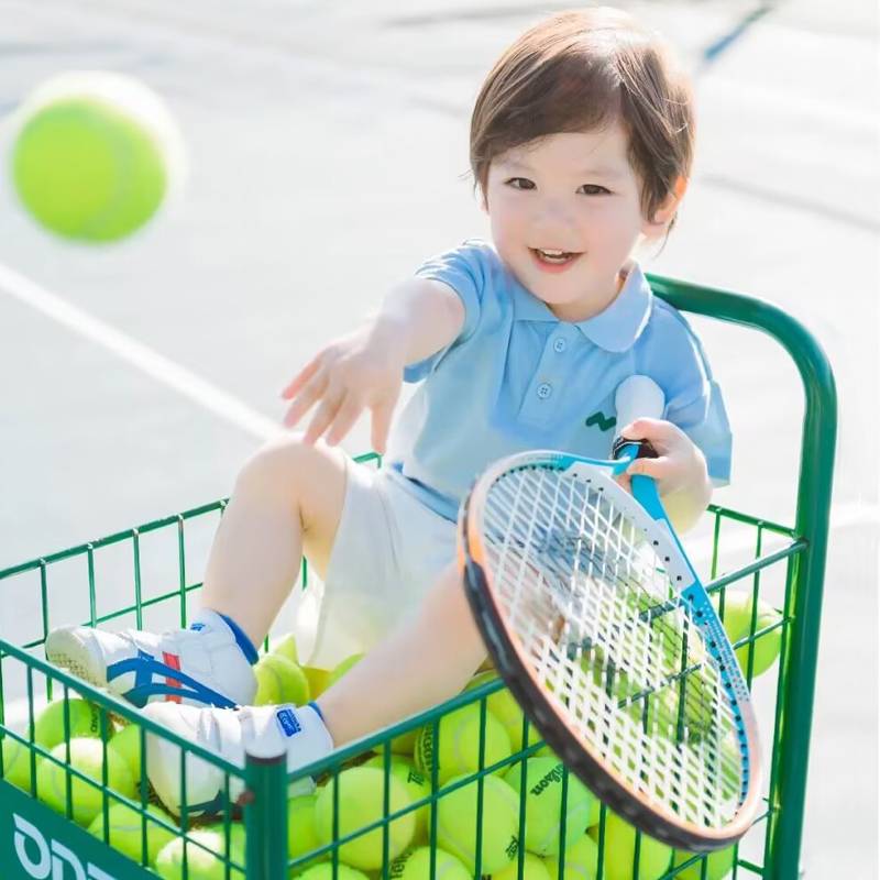 Children's dedicated tennis racket male and female elementary school students 2-12-year-old new hand racket 23/25 inch ODEAR ODEAR Odier integration