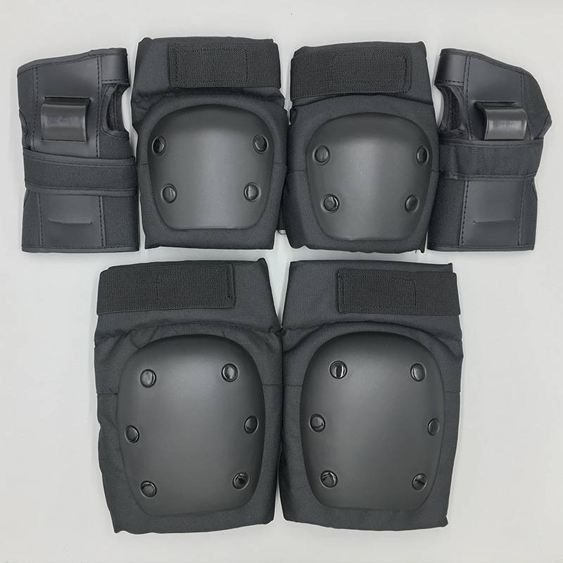 Professional skateboard wheel skate skate sports anti -falling hand -knee helmet set children adults and men and women
