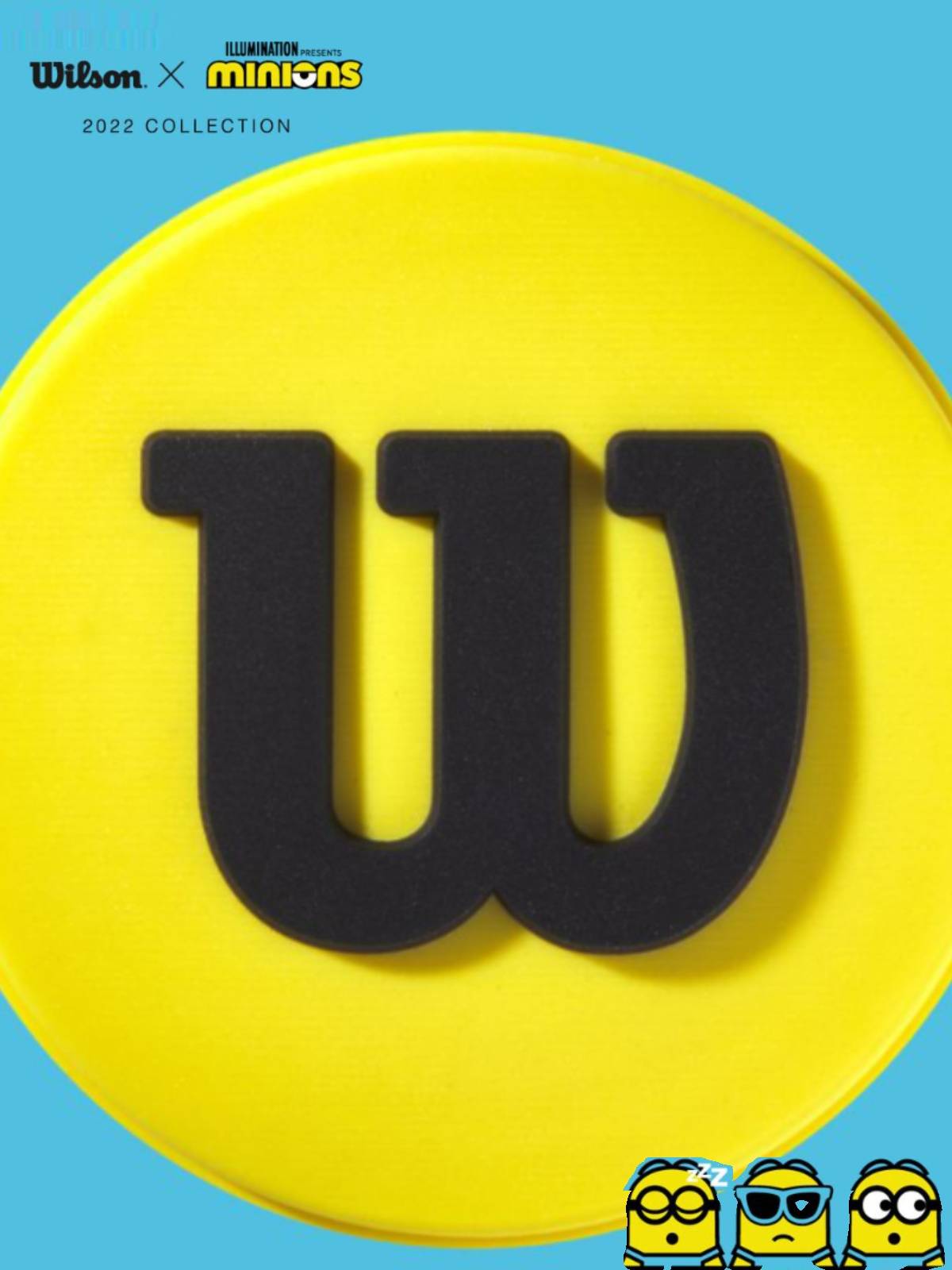 Japan purchasing Wilson Wilson Tennis racket shock absorber 2022 new Little yellow people shock anti -shock absorbing equipment