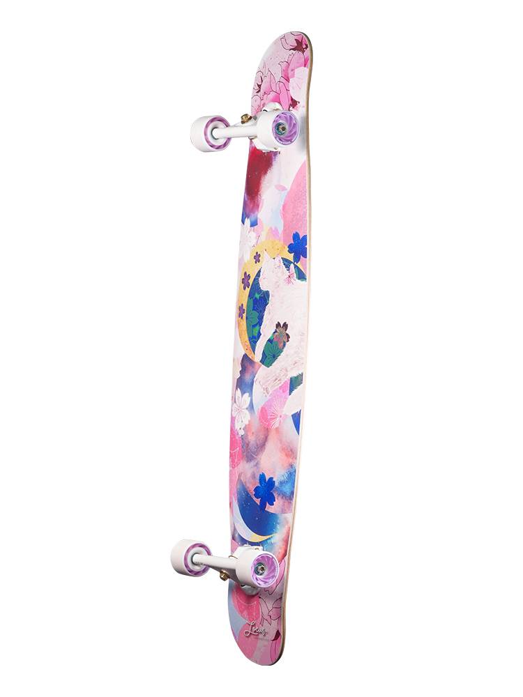 Locus Dream Moon Long Board Cloud Wheel Male Girls and girls all -around DC dance board adult beginners Pinghua professional skateboard