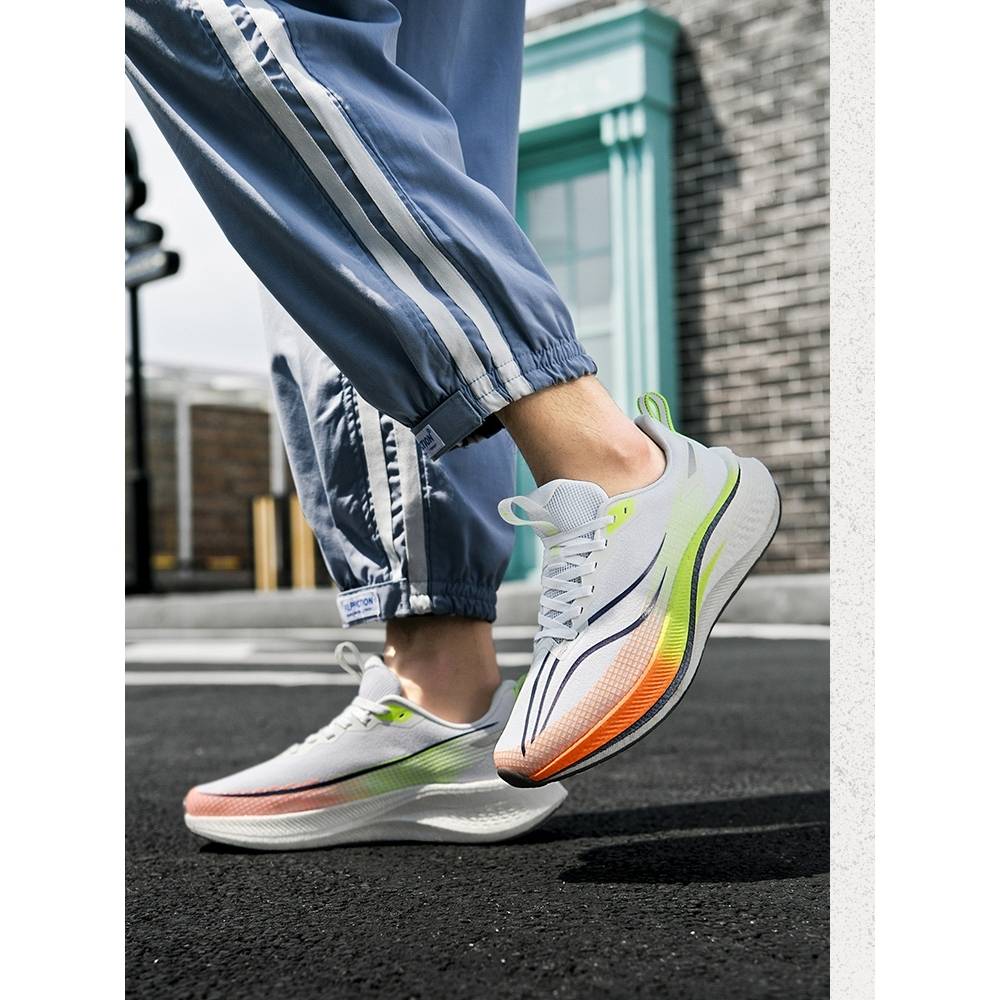 Li Ning Chi Rabbit 7Pro carbon board running shoes male summer new sports shoes student big child professional racing shock absorption rebound