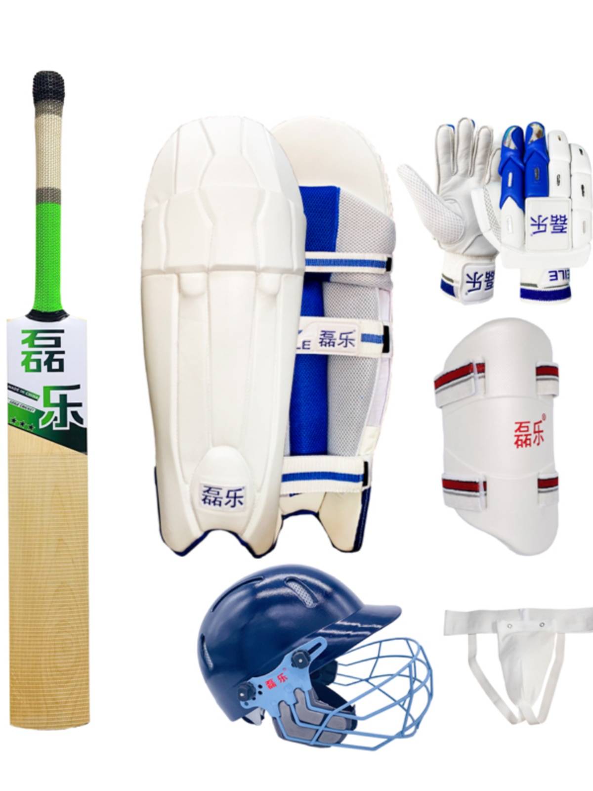 Leilen ball full set of international standard professional training competition equipment Cricket Set Bat BALL
