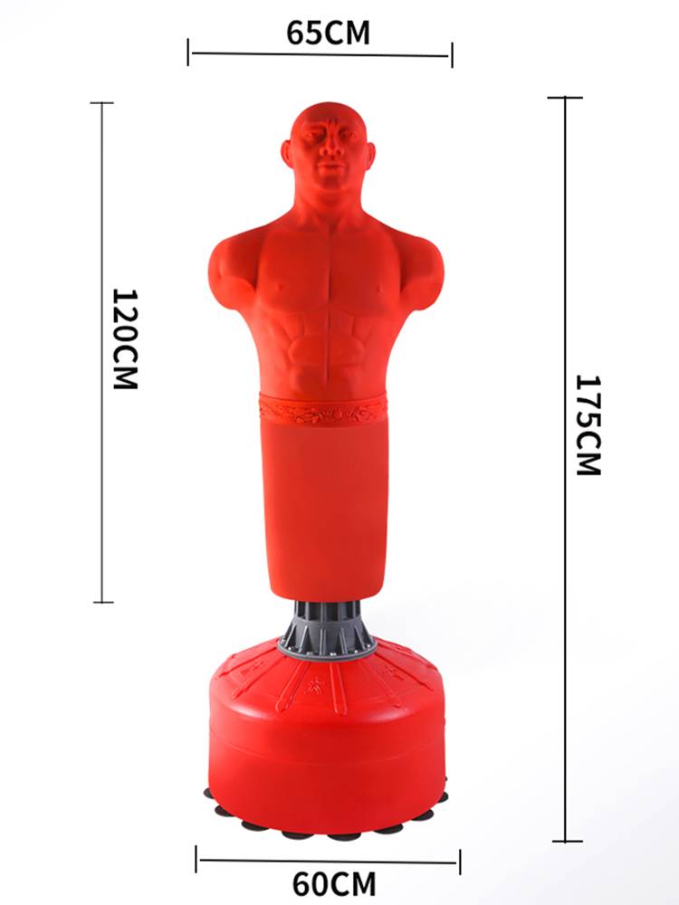 Human figure boxing sandbags Silicone Sand Bag home use indoor fighting boxing scattered stand -alone downs fell -himmer sandbags