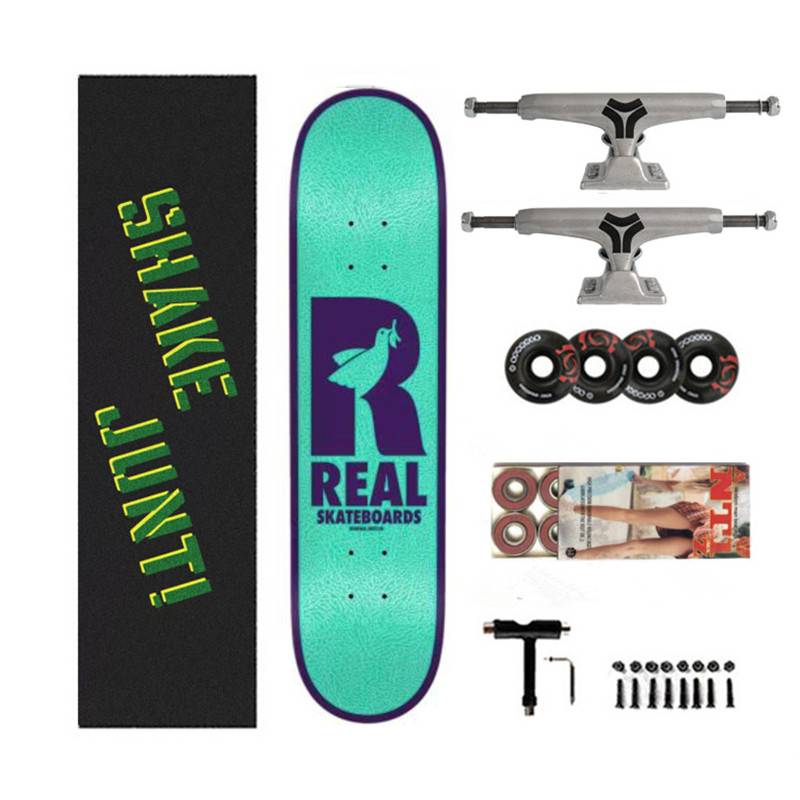 Baker plate noodles real skateboarding and pigeon window flower skateboard Thrasher joint model Girl Sanrio