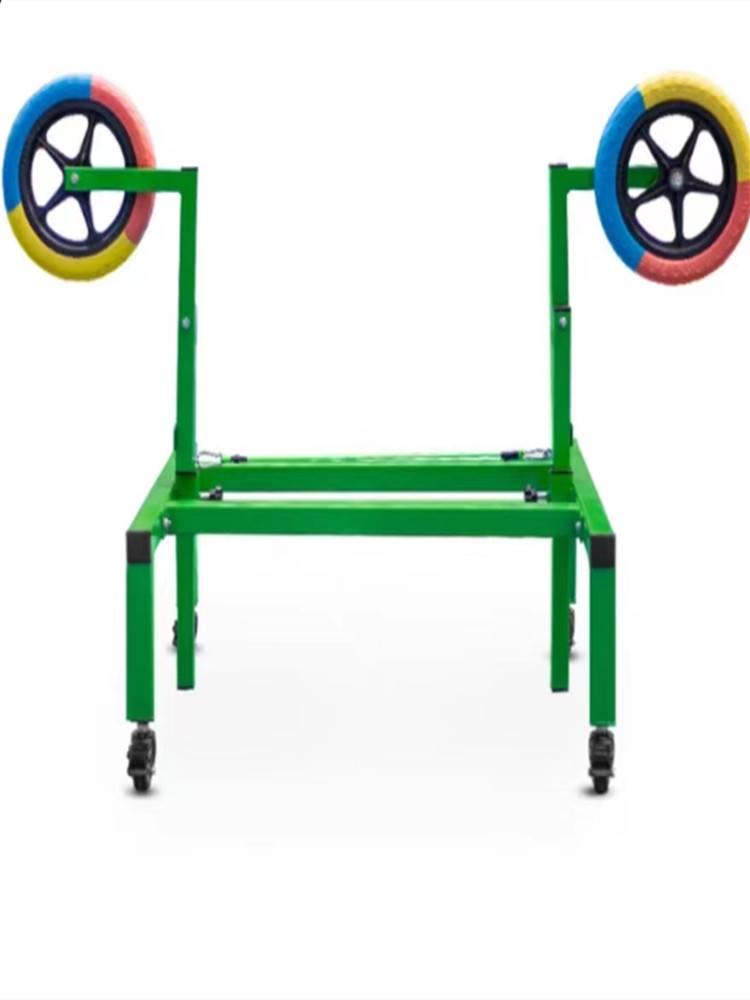 Tennis training device rotation practitioner positive and negative action fixed teaching training device adult children can be adjusted