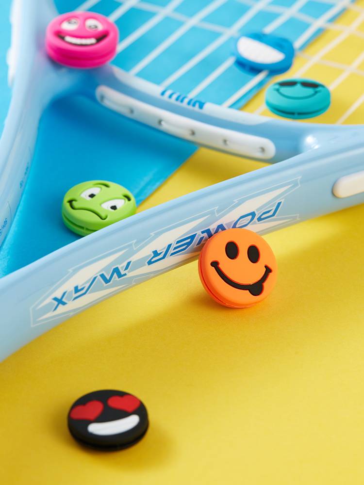 Taonang TAAN tennis shock absorber fun smiley face environmentally friendly silicone shock anti -shock -proof emoji Tennis shock absorber