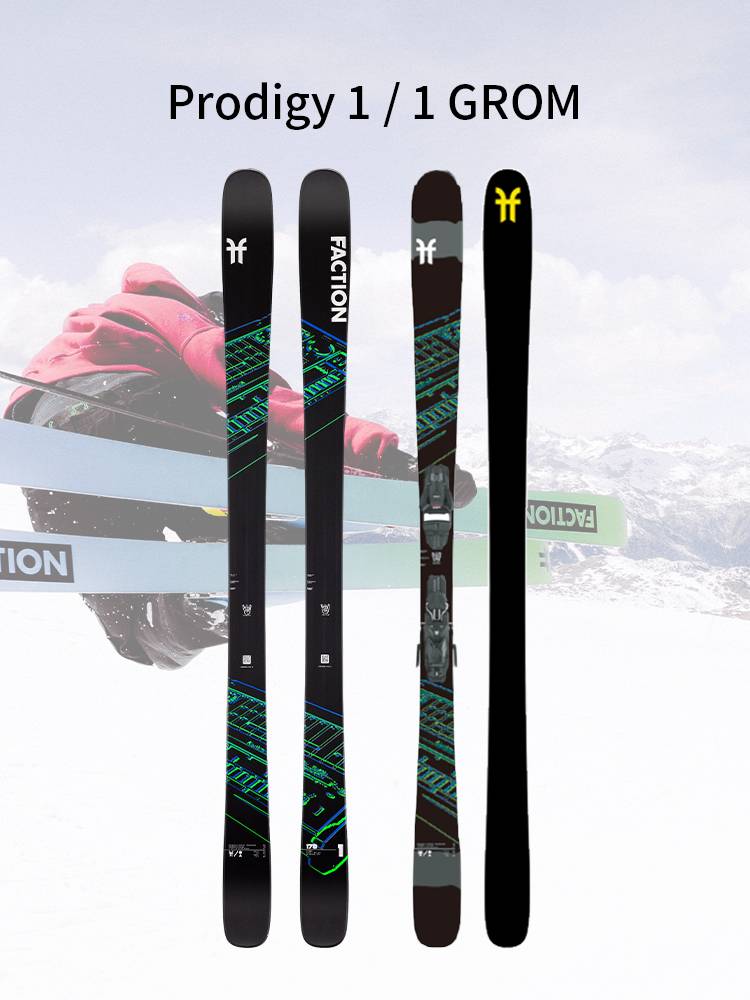 FACTION2324 with a fixed fixed device genius 1 series men's and women's universal free -style skiboard all -terrain double board