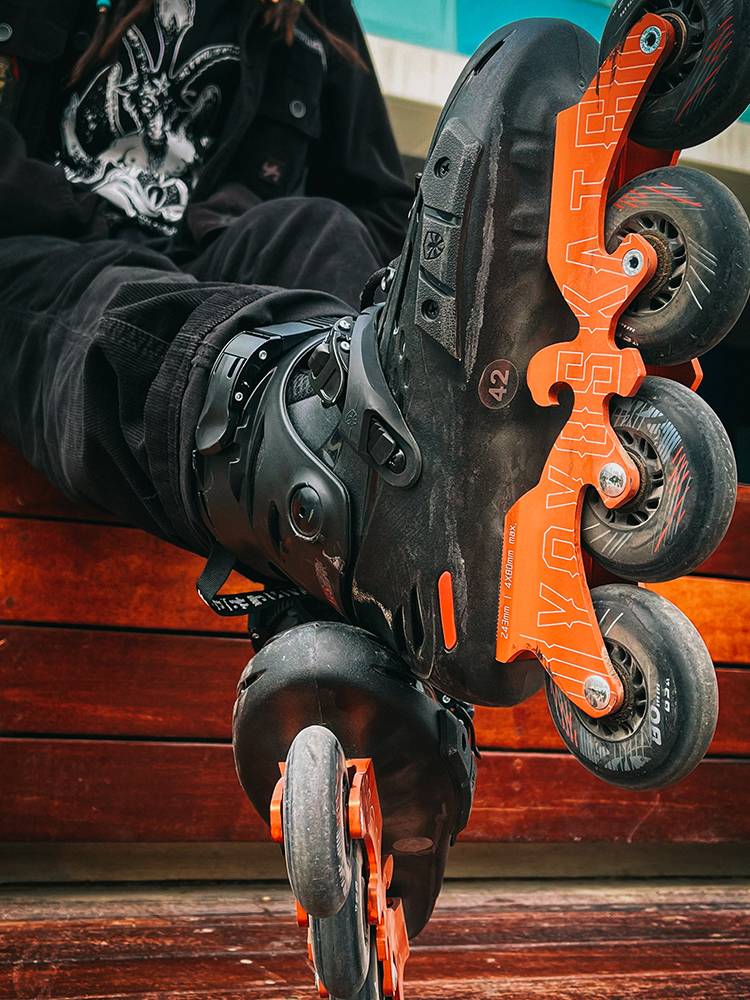 Grapefruit Roller Skating Flying Eagle MARS Professional Roller Skid Shooting Pinghua Brush Street brake shoes college adult junior first school