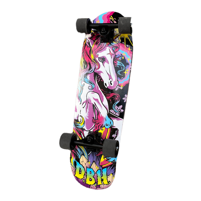 BZSKate Big Fish Board Step Brush Street Printer Children Adult Professional four -wheeled small fish DBH is not only skateboarding