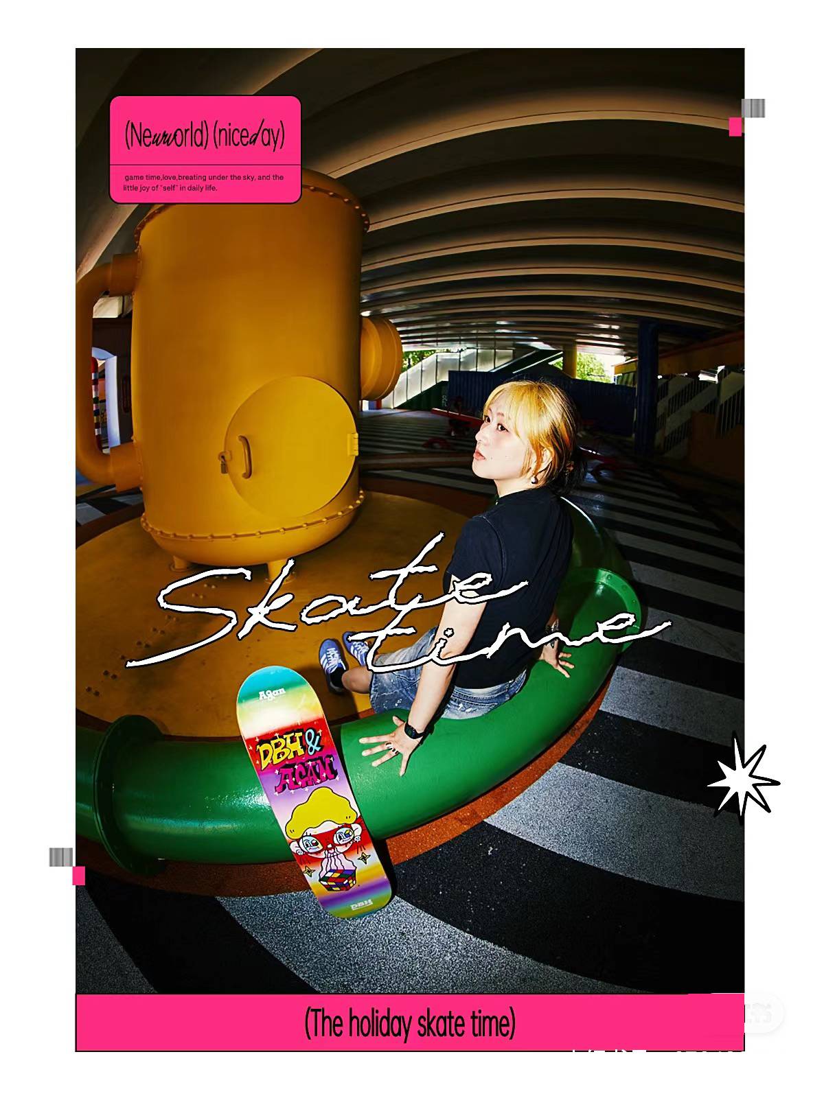 DBH skateboard Agan AESEEMENE Blind Blind Blind Scholars Getting Started Professional Double Curva Children Adult Adolescent