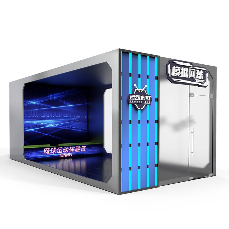 Indoor Playing Tennis Experience Museum Sports Project Sports Simulation Real Interactive Smart Large Entertainment Equipment