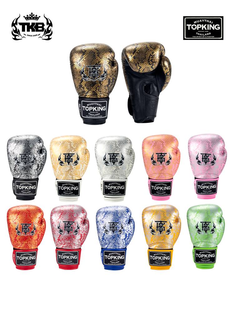 TKB Thai imported python gloves adult fighting topking men and women scattered fighting Muay Thai training boxing
