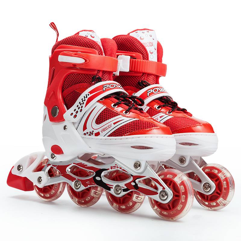 DISNEY-CHILD SKATER PVC WHEEL FULL OF ROLLER SKATES, MALE AND FEMALE SKATERS CAN REGULATE SKATES