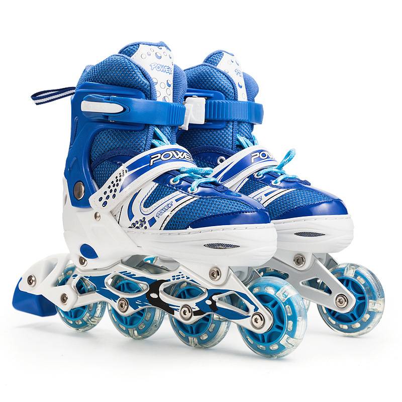 DISNEY-CHILD SKATER PVC WHEEL FULL OF ROLLER SKATES, MALE AND FEMALE SKATERS CAN REGULATE SKATES