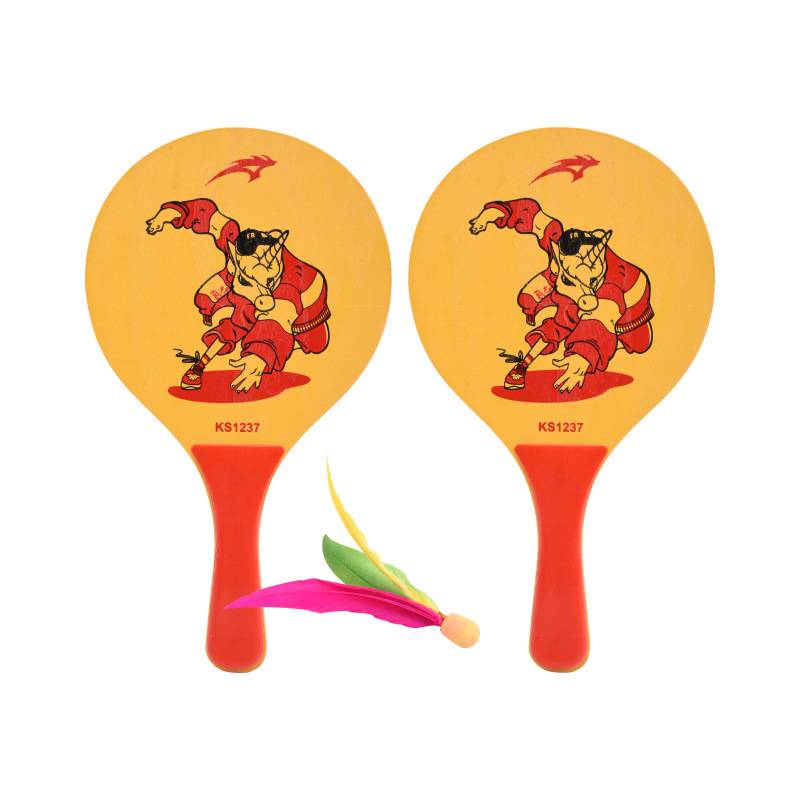 Crazy God Benba Badminton Set Panel Badminton Shooting Person Shooting Room Pine Table Tennis Bad Three Mao Ball Practice Belt