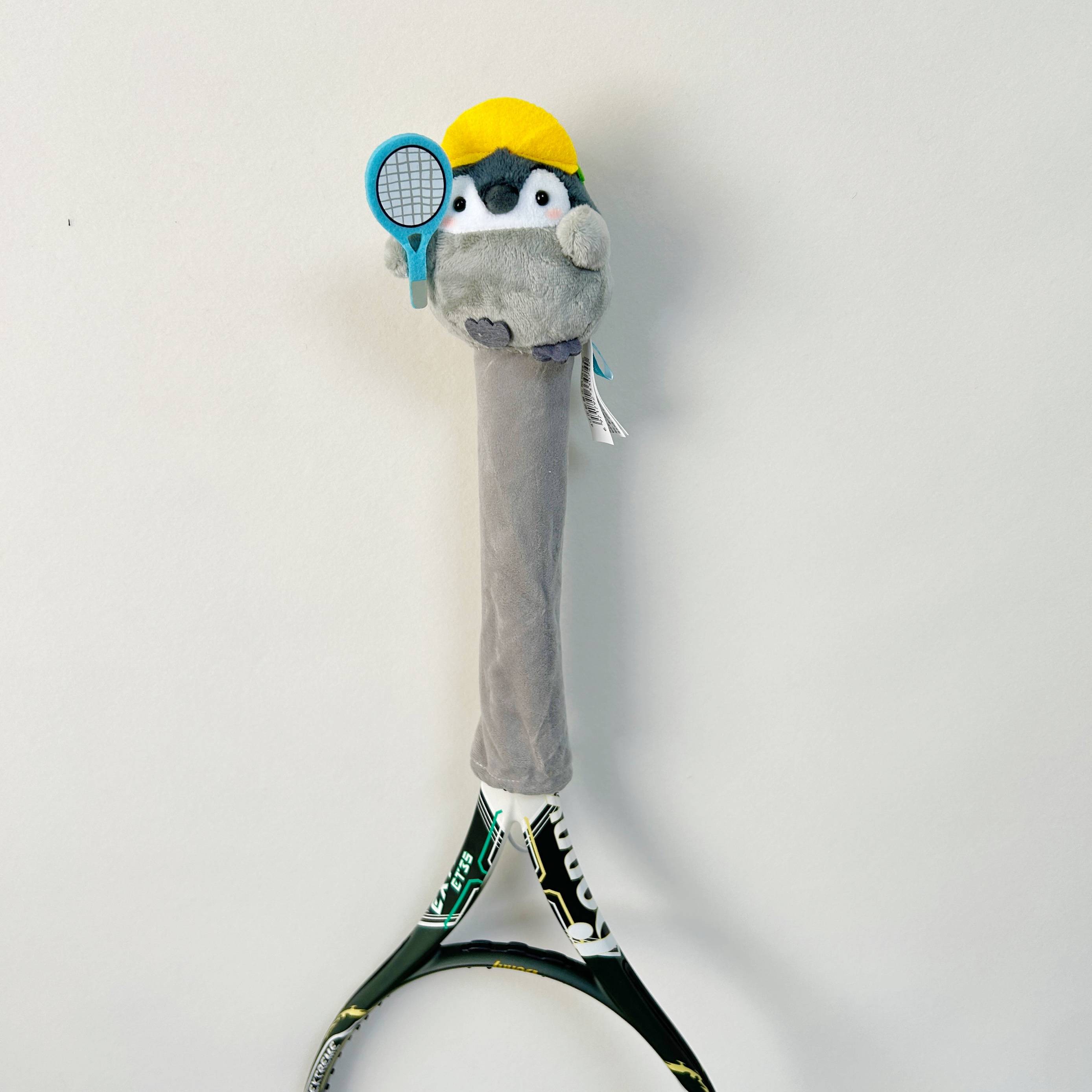 Cute Tennis doll Tennis racket handle hand glue protective set of dust -proof set gift peripheral accessories original love to play