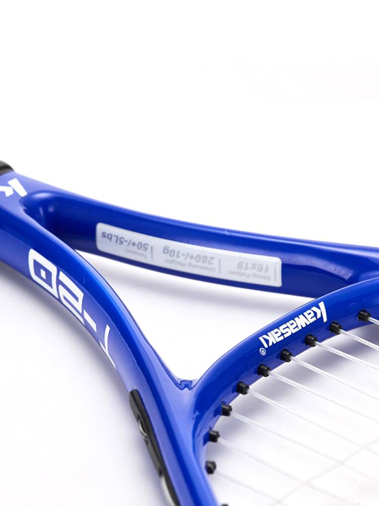 Kawasaki Kawasaki tennis racket single junior beginner two -person junior high -school major shooting student men and women training suits