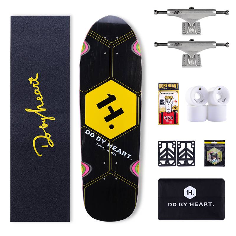 DBH professional scooter goes to work Stepping brush street four -wheel fish board youth junior scholar zero small fish board