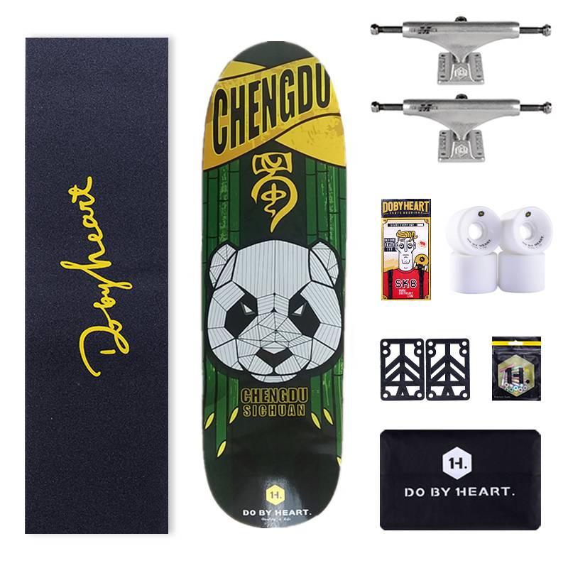 DBH professional scooter goes to work Stepping brush street four -wheel fish board youth junior scholar zero small fish board