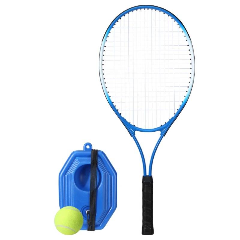 Tennis training device single play back to a line to rebound a personal student self -training artifact set adult automatic