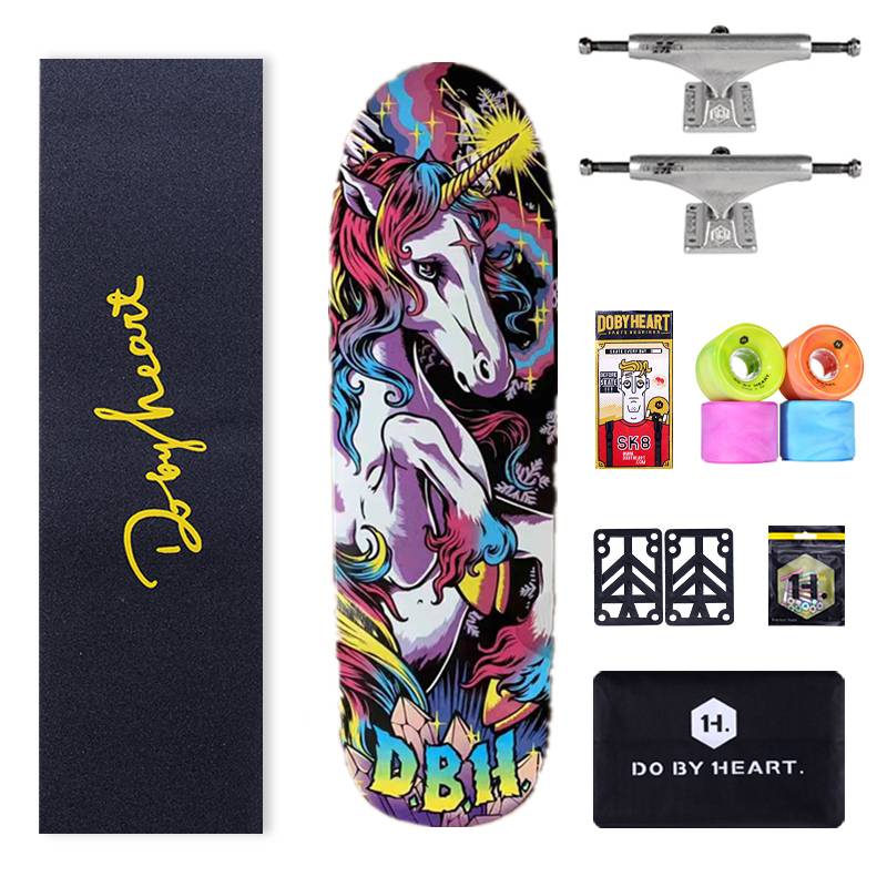 DBH skateboard professional four -wheeled big fish plate adult adolescent junior scholar highway brushing street mobility small fish plate