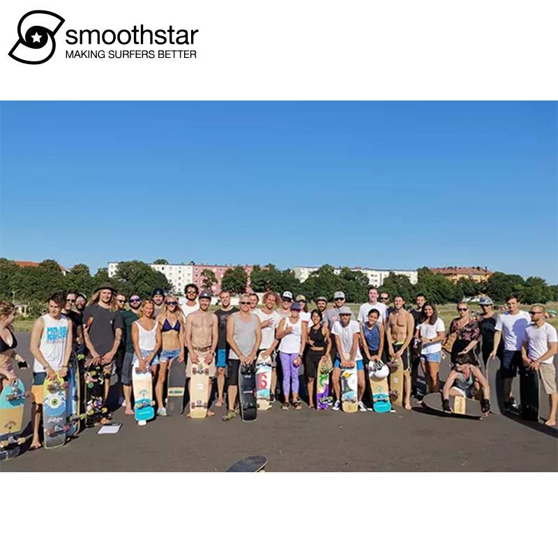 Spot Australia imported SMOOTHSTAR professional land surfing skateboard adult children yow Chong board genuine