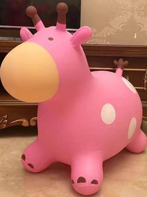 Children's inflatable horse jumping horse gaming battle horse balancing toys thickened explosion -proof music 300 catties of high load