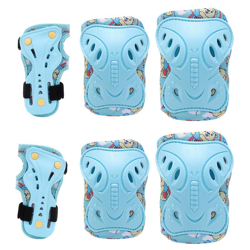 Children's wheel slide helmet guards full set of skateboarding balancing car bicycle skating sports riding anti -crashing knees