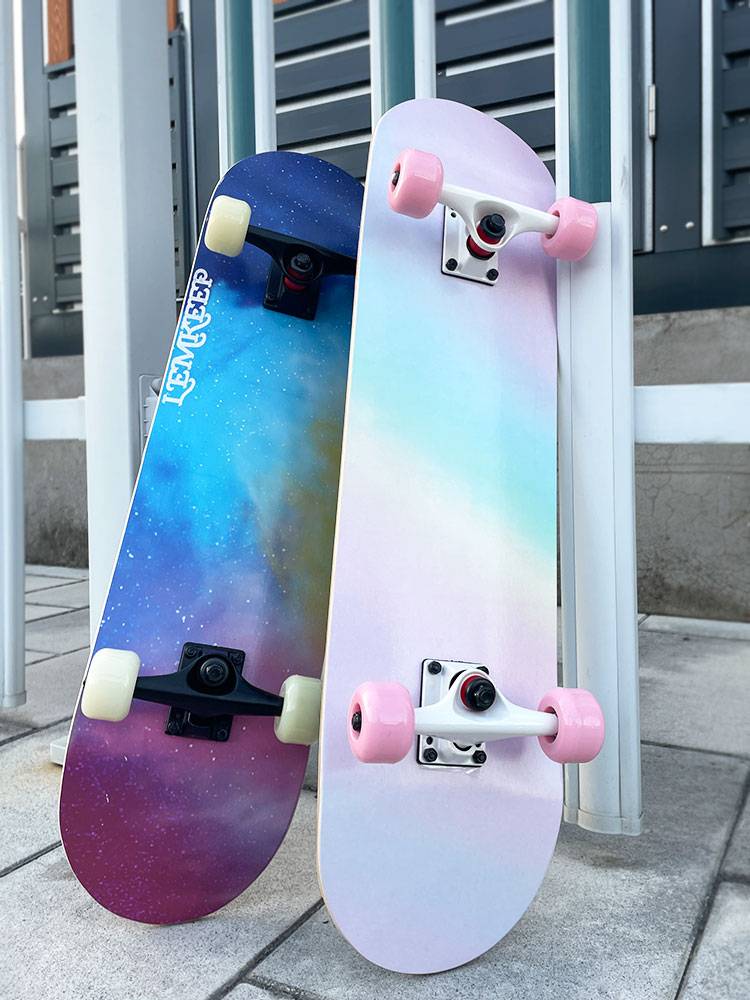 Rosen Cartoon Skateris Force Children Boys and Girls' Professional Edition Double Turpons 3-6-12 years old four-wheel scooter