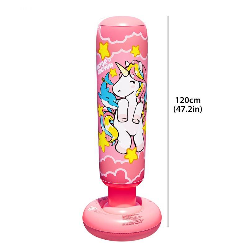 Children's boxing sandbags thickened fitness inflatable felling pillars, sandbags, students to decompress the anger toys