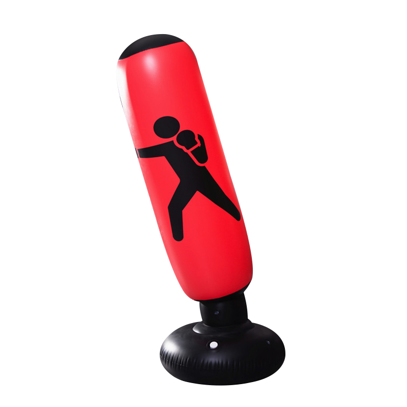 Children's fitness inflatable boxing column vertical sandbags, tires, adults, taekwondo equipment sandbags