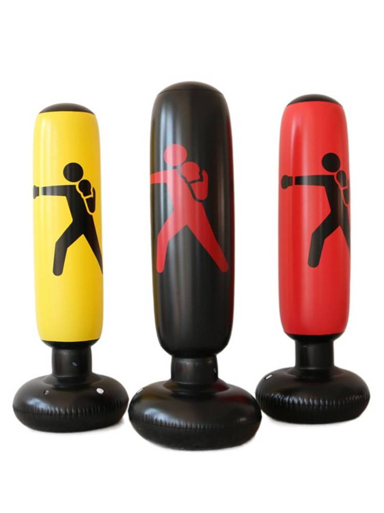 Inflatable boxing column Furnishing sandbag Adult decompression training equipment Children Donadhina boxes boxing sandbags
