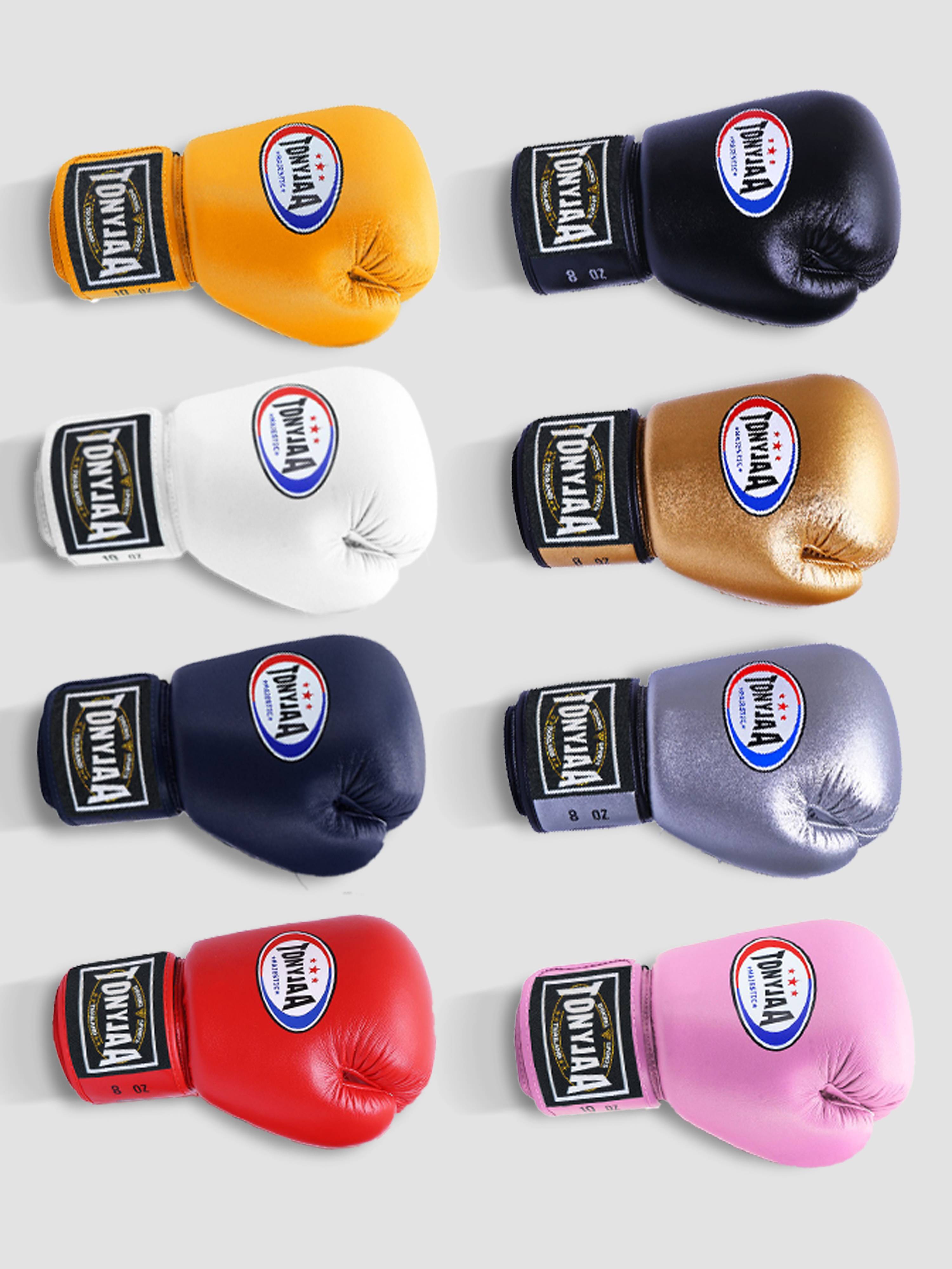 Tonyjaa Tony Boxing Gloves Muay Thai Murarus Battle Boxing Sanda Training Professional Sandbags