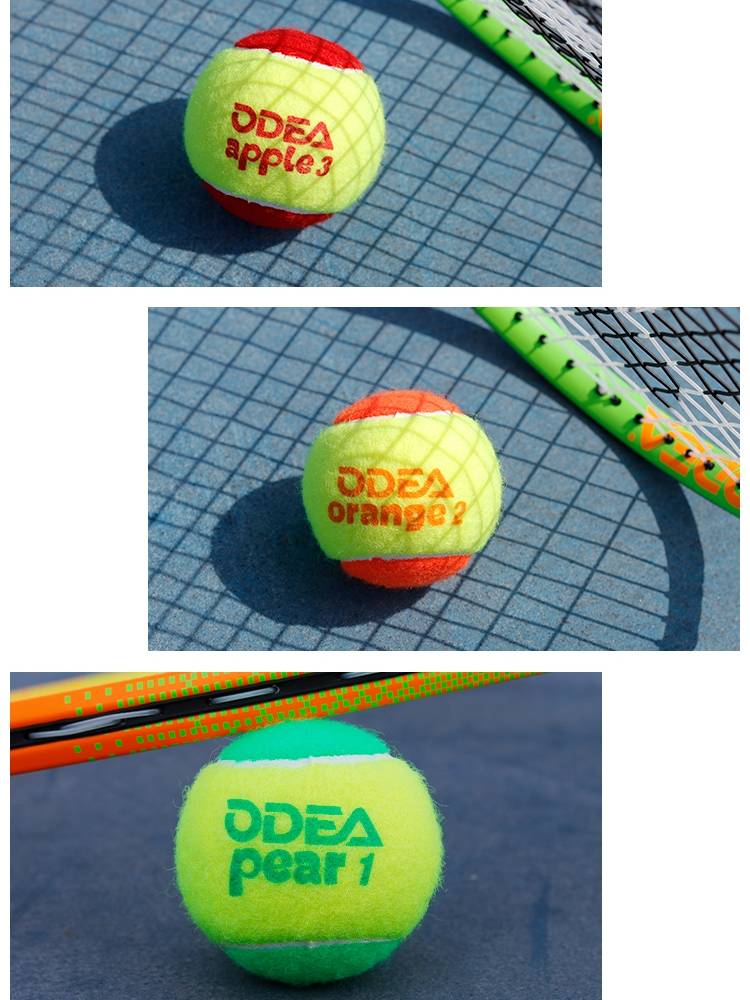 ODEA ODEA Tennis Tennis Children Training Special Decomposite Soft beginner Red Orange Green Sponge Bandbound Betting Betting Betting Betting