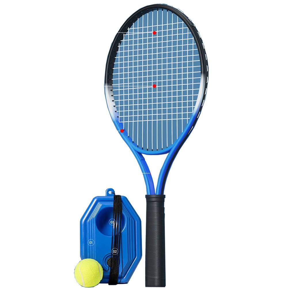 Parent -child tennis racket training device with a line back to play single two -person beginner set professional high bomb practice genuine
