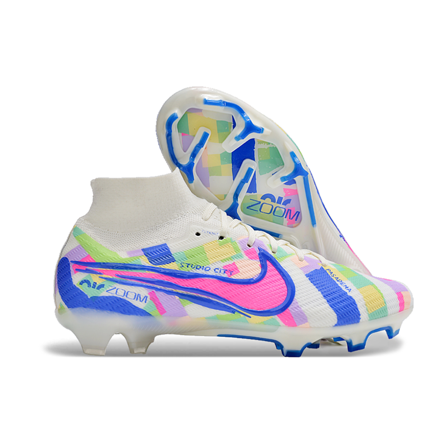 Assassin 15/14fg football shoes men's and women's air cushion AG niche niche little plum children Cristiano Ronaldo super top TF broken nail