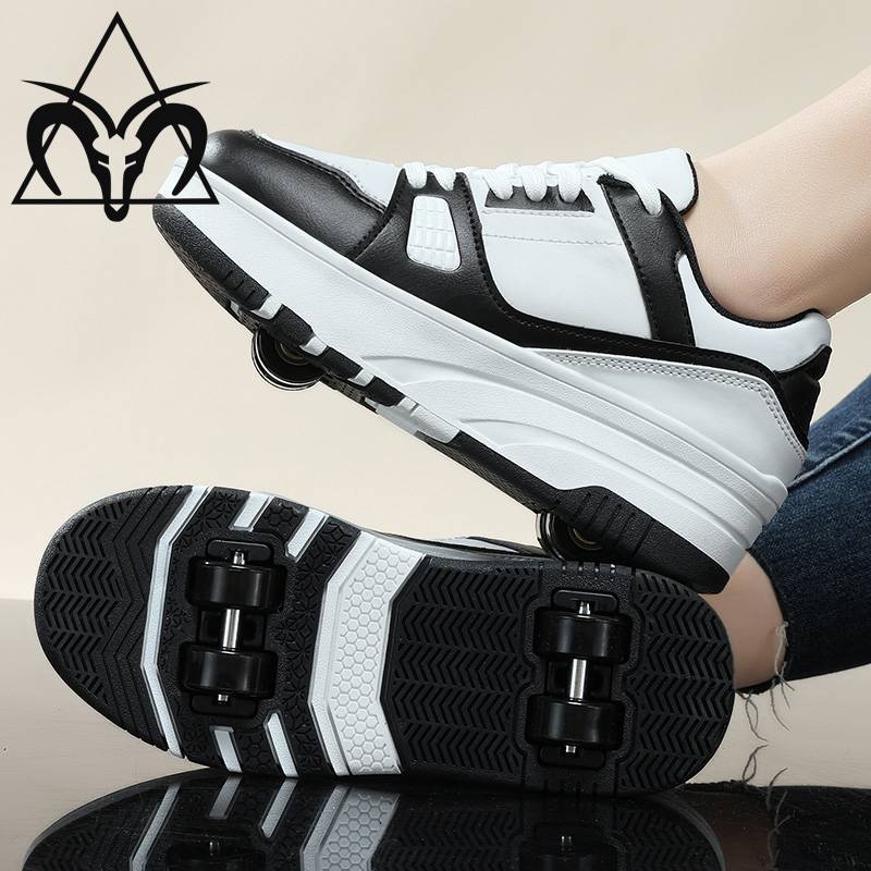 Rubbing shoes girl invisible four -wheeled disassembly children's wheel shoes boys student skate belts shoes shoes