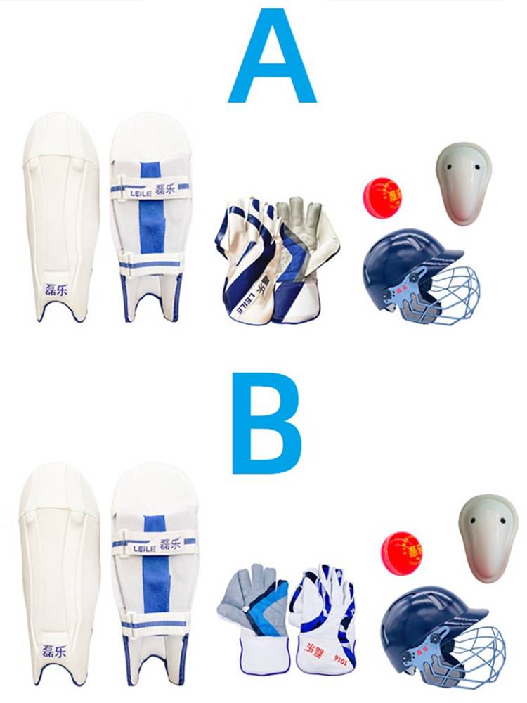 Lele Shou Pile Pile Set Professional C type Player Sotyle Protective Guard Wicket Keeper Set