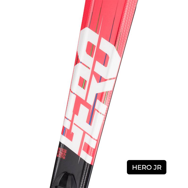 2324 New French Rossignol Golden Rooster Hero JR Children's Entry -level Ski Double Board