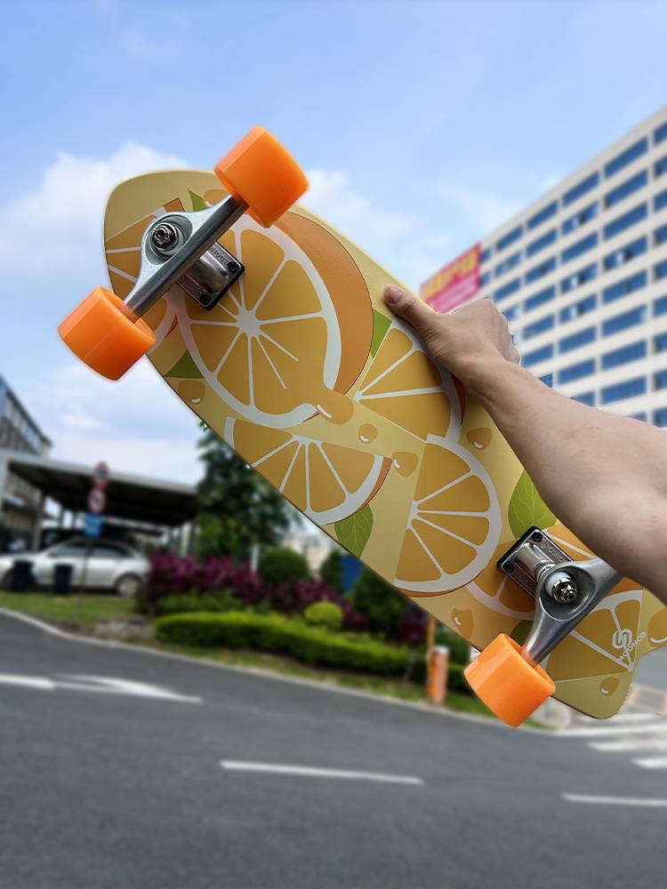 Moonco land surf panel skateboards adult children and female beginners, surfing the street Muku professional road punching board