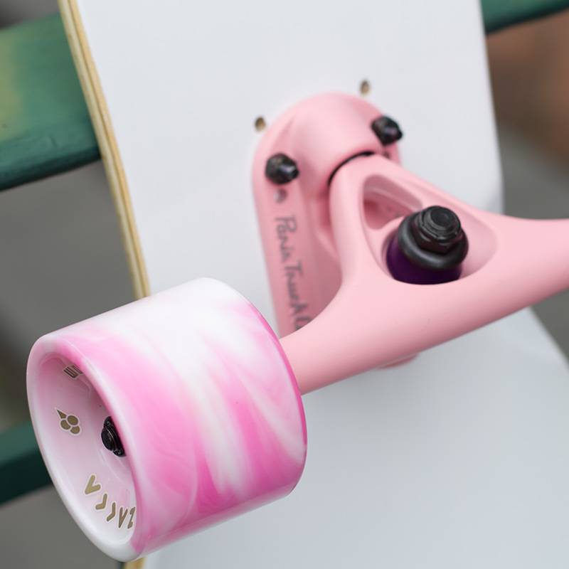 Travelol long board Hong Kong skateboarding adult male and girls dancing flat film brush street beginner skateboarding