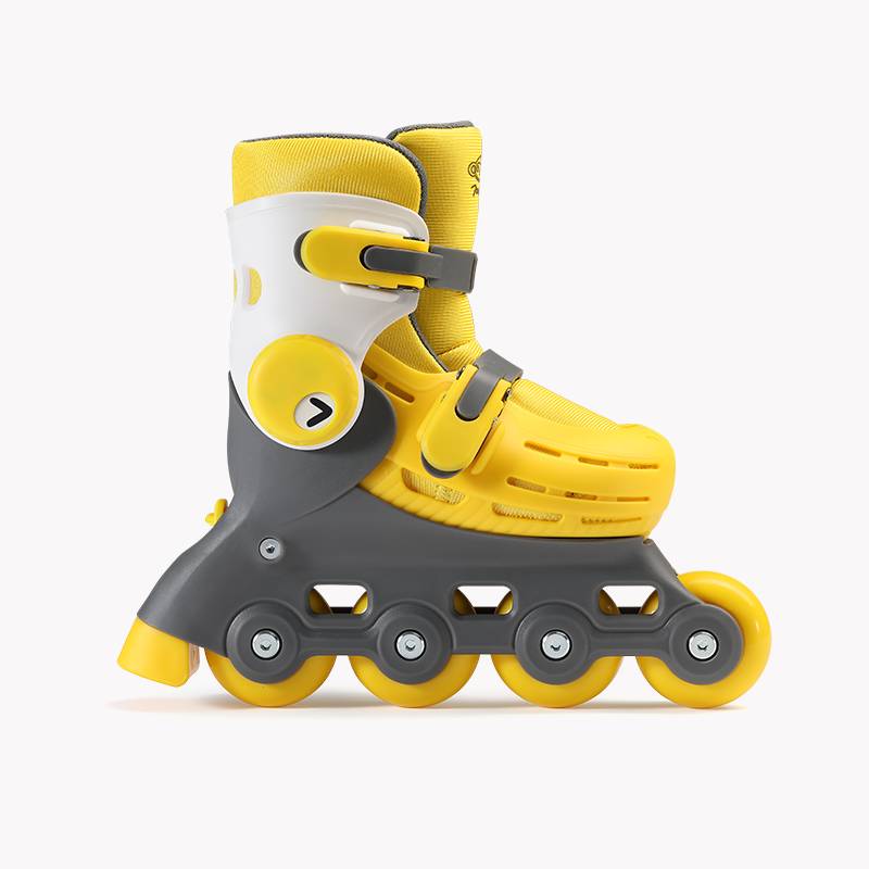 Xiaomi ecological children can adjust the older child monster beginner's flash straight row wheel smooth ice dry ice shoes