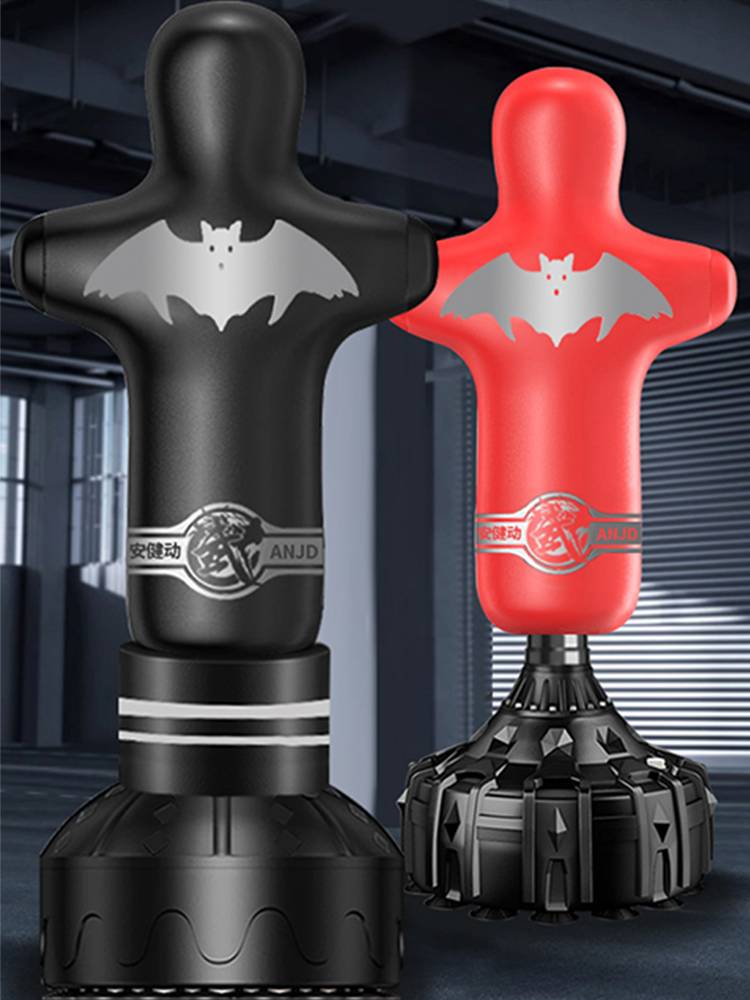 Human -shaped boxing sandbags, vertical home adult Sanda professional training equipment, no invertened, taekwondo sandbag
