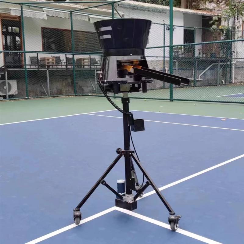 Tennis hair player balloles dual -use machine small portable tennis kicker training device tennis ball throw machine