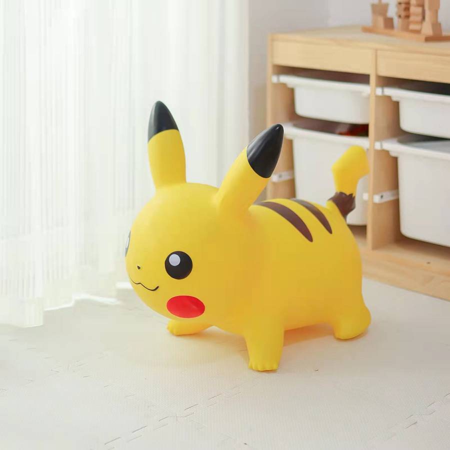 Pokemon Airpikachu Japan Limited Pikachu Baby Jumping Horse Net Red Home Sandwood Stool