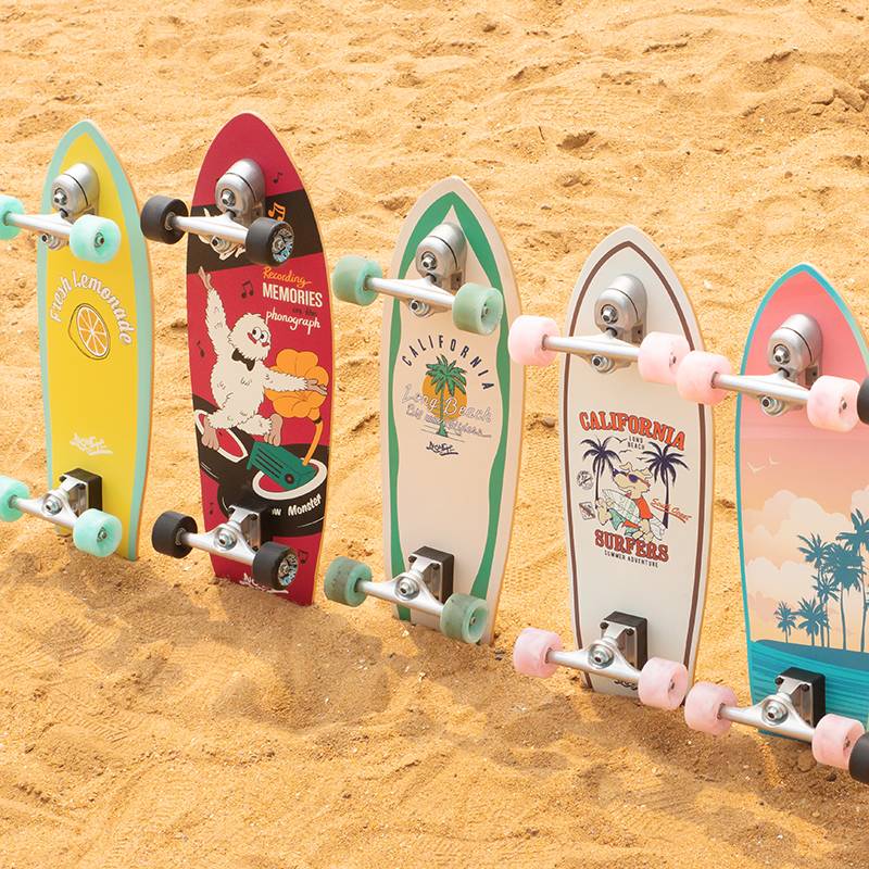 Lane Street Land Surfing Professional Board Professional Board Rushi Skateboard Adult Children Simulatory Ski Prosecut Scholars Brush Street Board